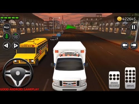 Car Driving Academy 2018 3D Update - AMBULANCE Van Unlocked Android GamePlay HD