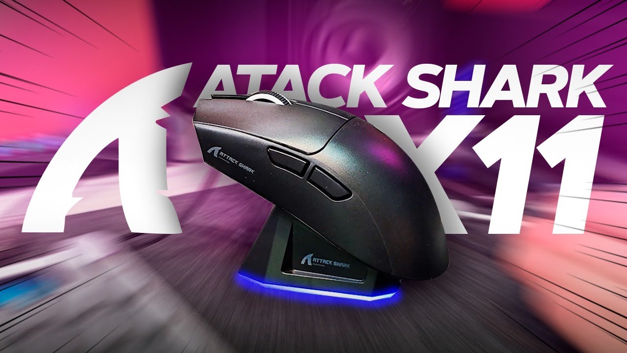 Mouse Attack Shark X11 com Dock - Unboxing, Impressões e Análise de Custo-Benefício: Vale a Pena?