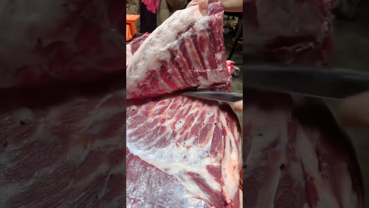 #porkchop #meatcutting #meat #butcher #cruel #shorts #dailyupdate