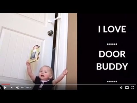 Door Buddy® Child Door Lock With Foam Baby Door Stopper