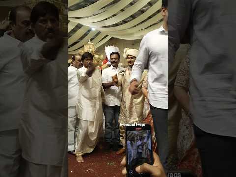 Andhra Pradesh Ex-MLA kethireddy attended at Deputy CM Bhatti Vikramarka Son Wedding
