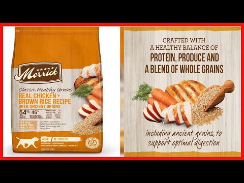 Merrick Dry Dog Food with added Vitamins & Minerals for All Breeds, 25-Pound, Chicken