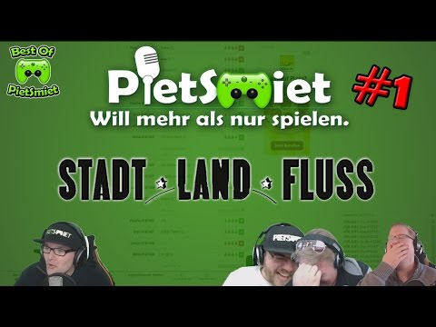 Best Of PietSmiet 🎮 Stadt Land Fluss #1