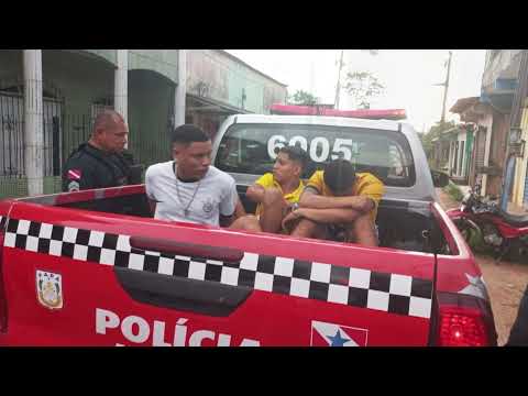 3 homens presos por tráfico de drogas em Muaná