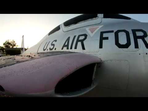 Republic RF-84F Thunderflash @ Dyess Linear Airpark w History