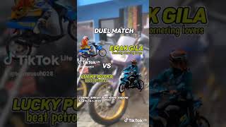 Download lagu emak gila vs lucky stunlider _kawal sampe sircuit&ring#viral #fpy mp3