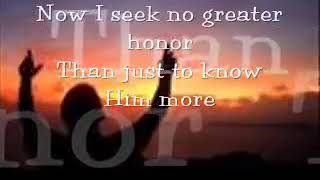In Christ Alone (lyrics) by Brian Littrell