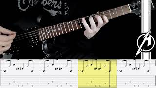 Metallica - Enter Sandman | Playthrough | James Hetfields&#39; Role | With Tab