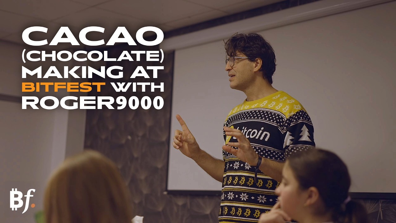 Chocolate Making at Bitfest with Roger9000