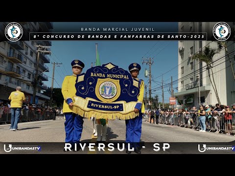 Banda Municipal de RIVERSUL - SP | 8 Concurso de Bandas de Santos 2025 (Completo