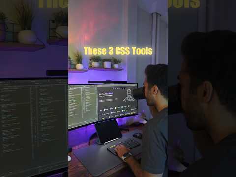 These Three CSS Tools Will Save You Hours! #css #csstricks #csstutorial #frontend  #development