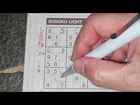 No better time to start with these two sudokus! (#2605) Light Sudoku. 04-09-2021 part 1 of 2
