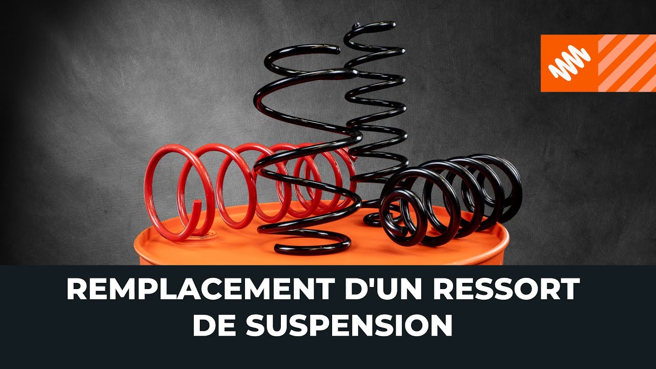 Comment changer : ressort de suspension sur une voiture