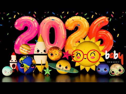 🪐 Mega Collections Baby Sensory 2026 – Dancing Planets & Rockets | Magic Space Adventure