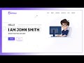 Responsive Portfolio Website Using Bootstrap 5 Complete Responsive Personal Portfolio Website 1