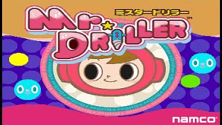 【PS】ナムコ『ミスタードリラー - Mr.Driller -』＿500m＆1000m　エキスパート ノーミスクリア（オールエアGET） OP~ED