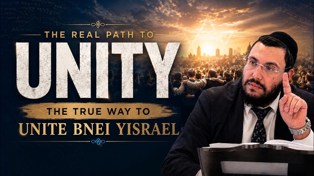 The Secret to Real Achdut | Rabbi Yonatan Sebban
