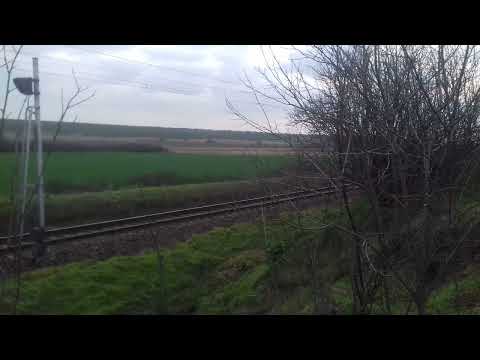 Bariera cămp între Șag & Vinga Trenul R 2029 Personal  Timișoara Nord / Arad / Radna / Simeria