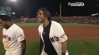 Morse launches a walk-off single in the 9th