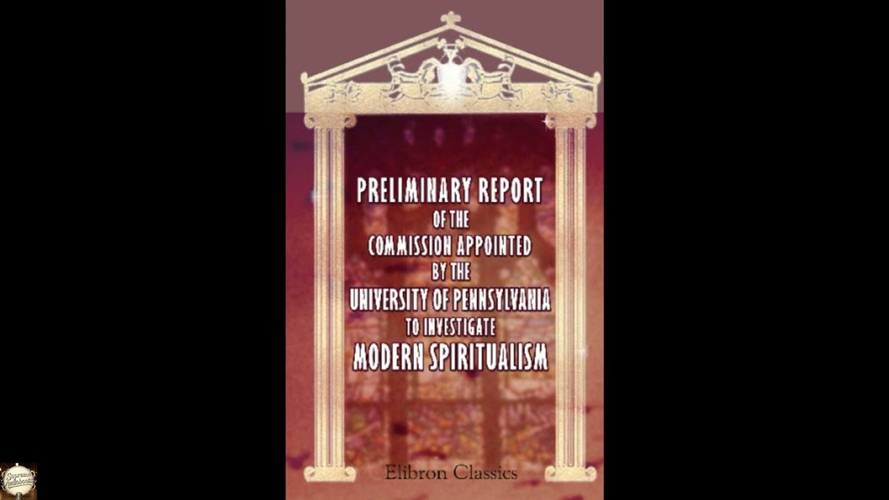 Preliminary Report of the Commission Appointed