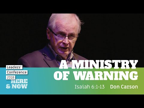 A Ministry of Warning (Isaiah 6:1-13)