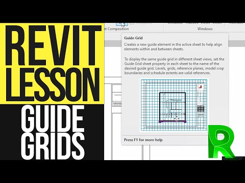 How to Align Views on Sheets in Revit - Guide Grids Revit Tutorial
