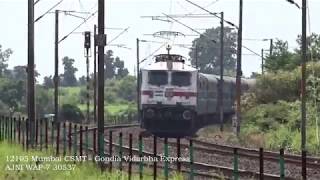 preview picture of video 'AJNI WAP-7 curves in with an unexpected surprise!!'