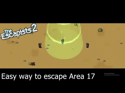 Easy way to escape Area 17 | The Escapists 2