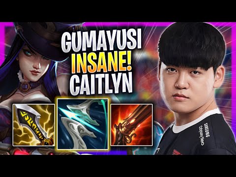 GUMAYUSI IS INSANE WITH CAITLYN! - T1 Gumayusi Plays Caitlyn ADC vs Varus! | Season 2023