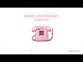 Sam Hunt Hard To Forget Official Acoustic Audio