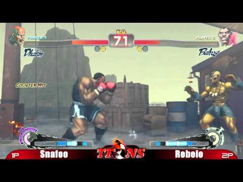 Snafoo vs Rebelo SSF4 Singles SFSU @ TFNS