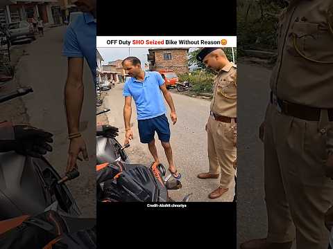 Off Duty SHO Seized My Bike #motovlog #bike #rider #trending #ktm