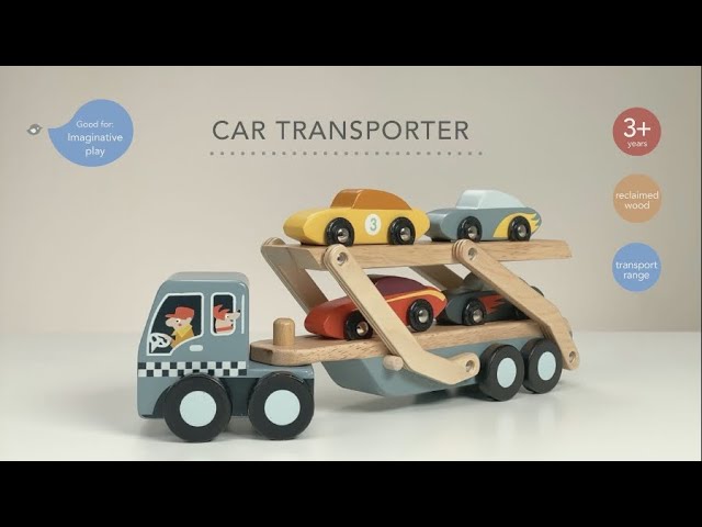 Video teaser for Car Transporter | Tender Leaf Toys