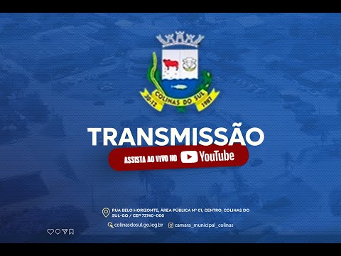 SESSÃO ORDINÁRIA CÂMARA MUNICIPAL DE COLINAS DO SUL GO, 27/03/26
