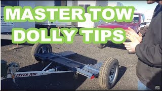 MASTER TOW car dolly overview/tips 80THD 77t how to use quick
