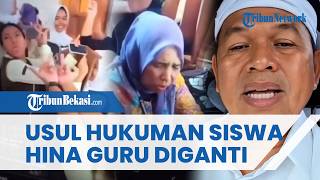 Viral Aksi Kurang Ajar Siswa SMA di Purwakarta ke Guru, KDM: Hukum 30 Hari Bersihkan Sekolah