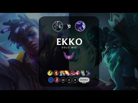 Ekko Mid vs Ryze - EUW Master Patch 12.23