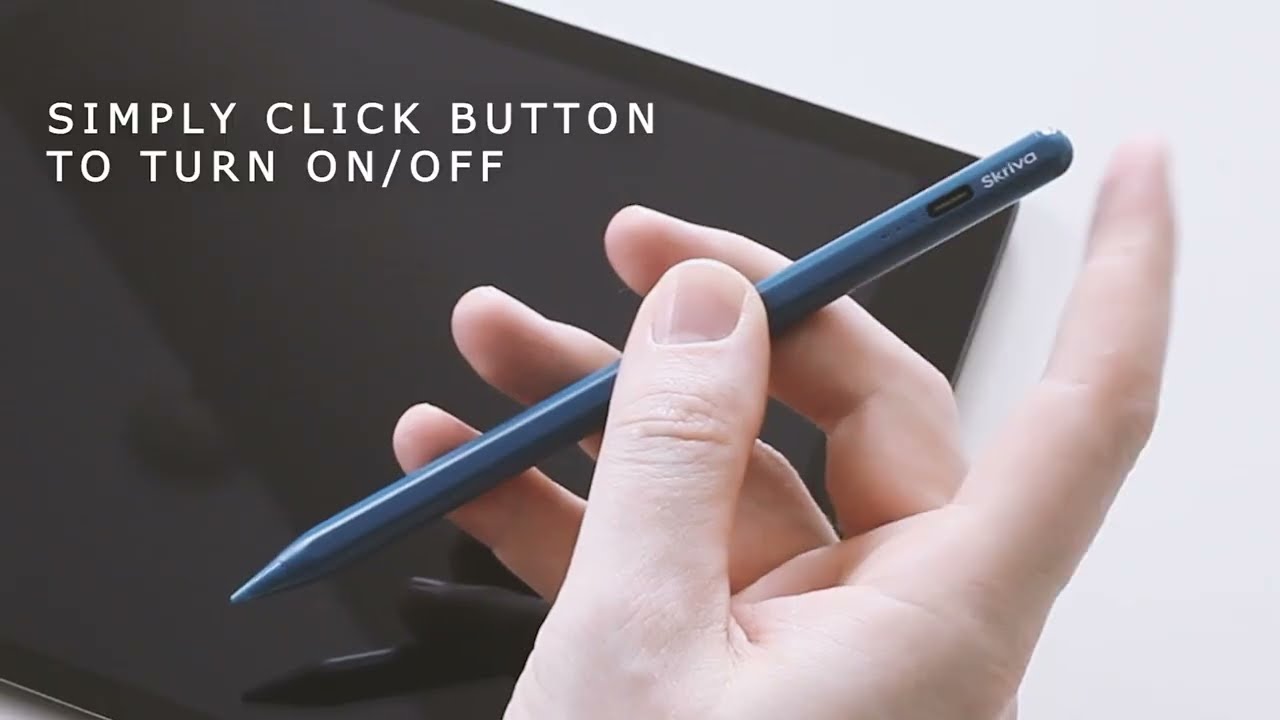 Skriva Stylus och fodral - Vit