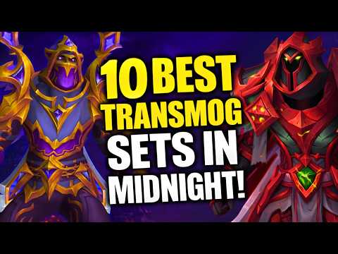 Top 10 COOLEST Transmog Sets in Midnight & How To Get Them! WoW Midnight Best Transmogs