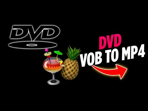 How to convert DVD VOB files to Mp4 for free with HandBreak Encoder