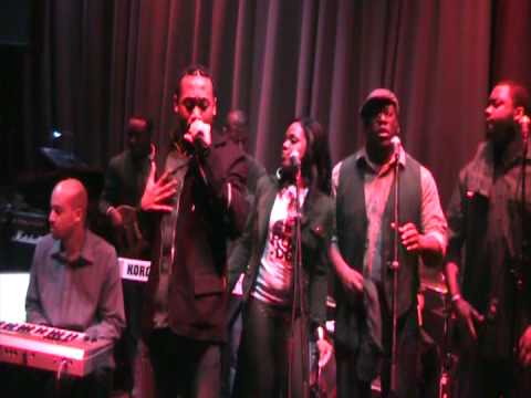 Kyonte' and his band 24Sevn performs his single 