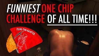 FUNNIEST One Chip Challenge TWO GO DOWN!