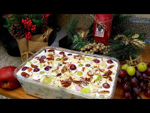 Como Hacer Ensalada De Frutas Navideña