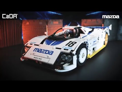 Slide 2 - 1:10 Mazda 787B Race Car - 1797 pcs (video)