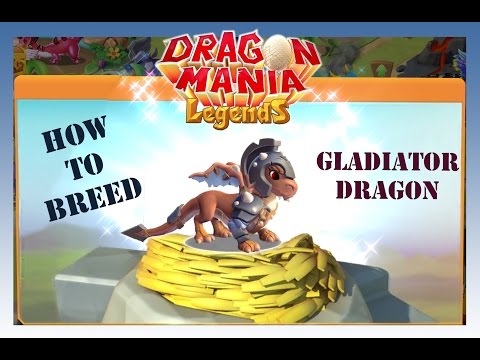 🎁 Breed GLADIATOR DRAGON -  Dragon Mania Legends