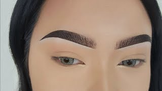 Eyebrow Tutorial - Fake Hair Stroke