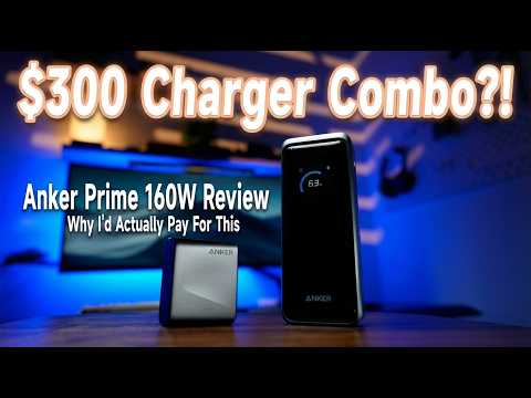 $300 Charger Combo?! Anker Prime 160W Review - Why I'd Actually Pay For This