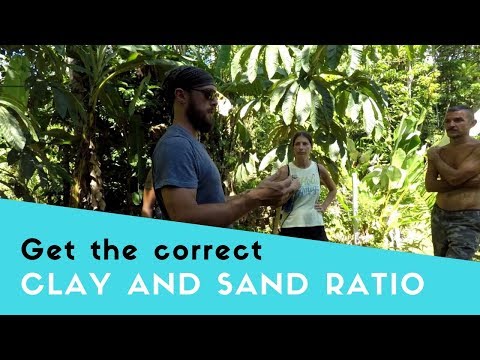 Building With Cob | Getting the Right Clay and Sand Ratio