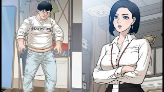 THE FAT UNCLE TRANSFORMS HIMSELF TO PURSUE THE GODDESS - REVIEW MANHWA