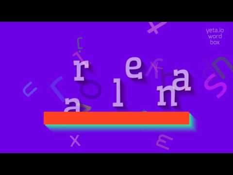 How to say "arlena"! (High Quality Voices)